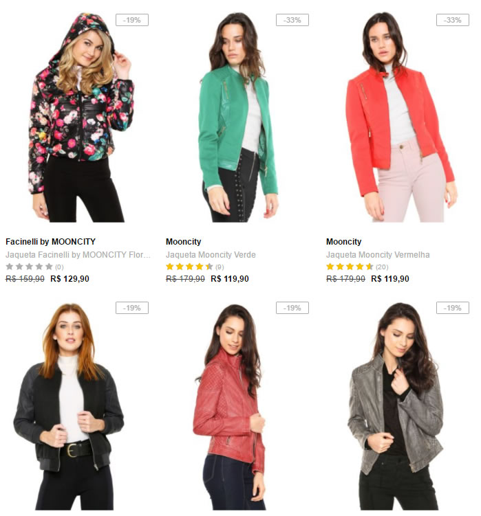 dafiti jaquetas femininas